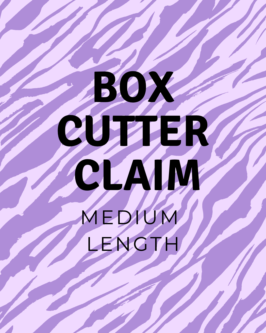 Box Cutter Claim - Medium