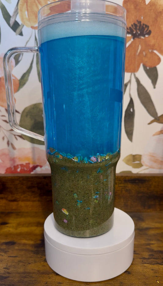 40oz beach tumbler