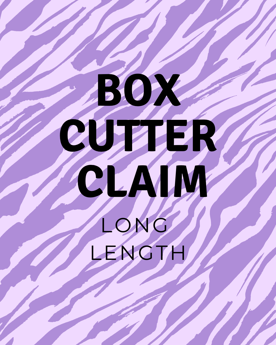 Box Cutter Claim - Long